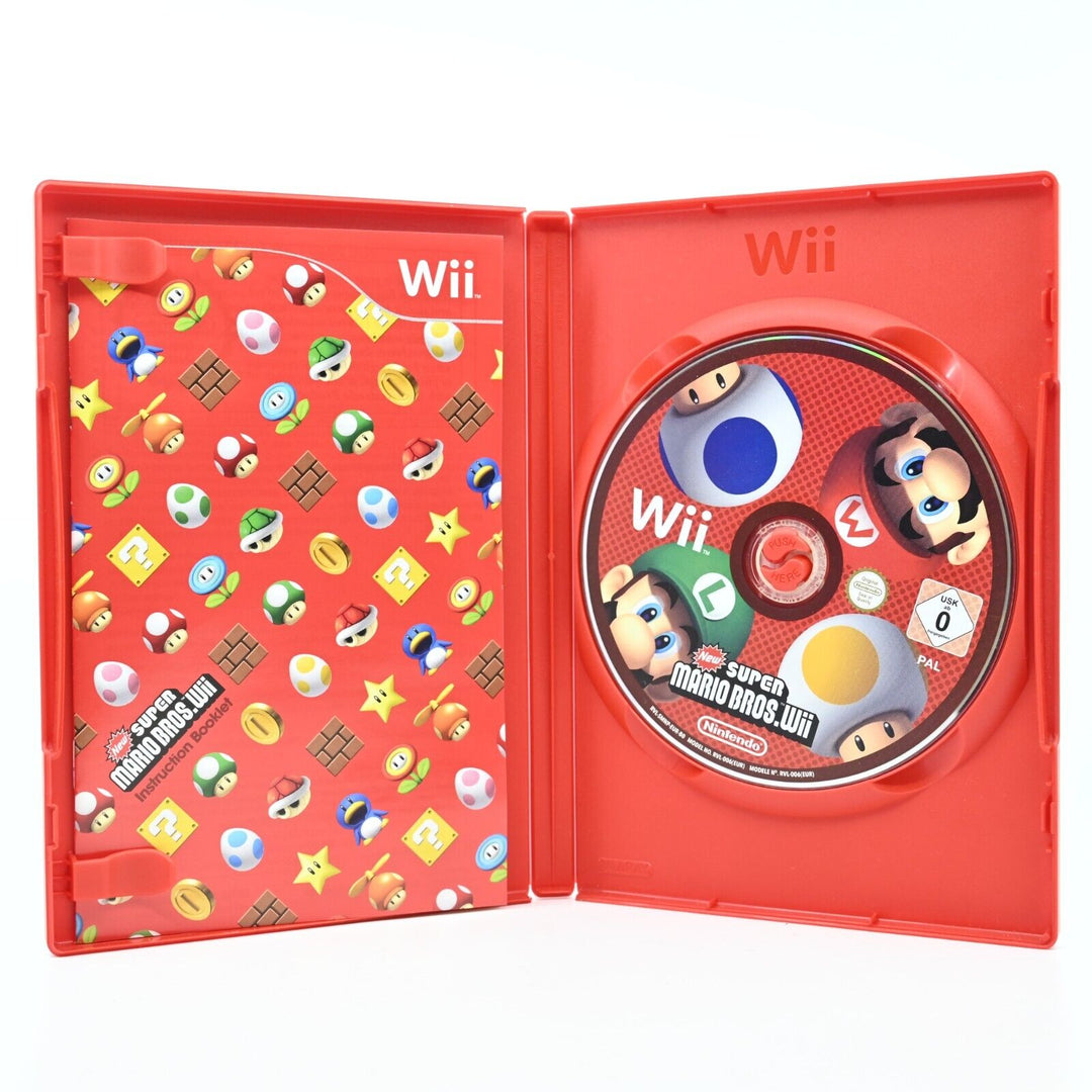 New Super Mario Bros Wii #5 - Nintendo Wii Game - PAL - FREE POST!
