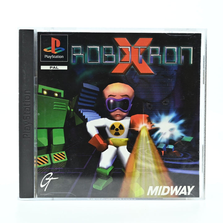 MINT DISC - Robotron X - Sony Playstation 1 / PS1 Game - PAL - FREE POST!