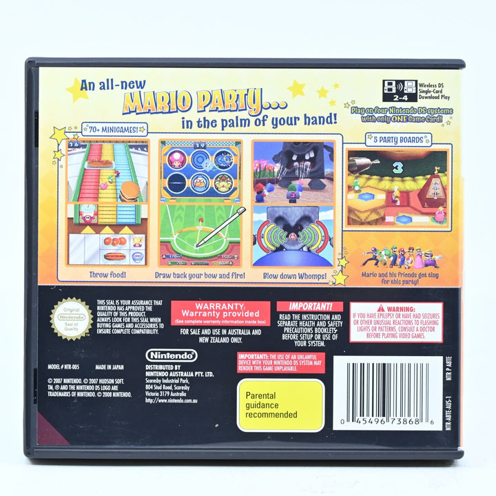 Mario Party DS - Nintendo DS Game - PAL + Manual - FREE POST!