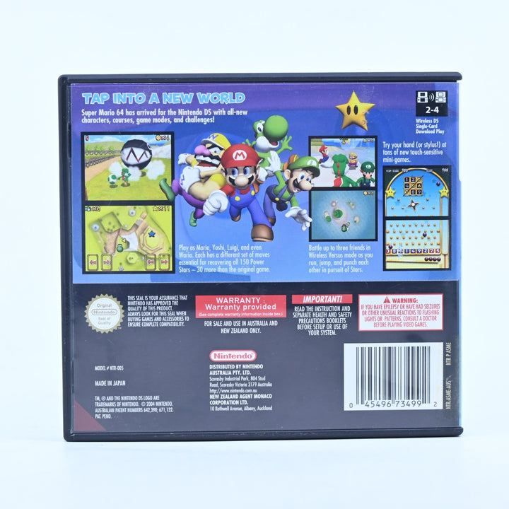 Super Mario 64 DS - Nintendo DS Game - PAL + Manual - FREE POST!
