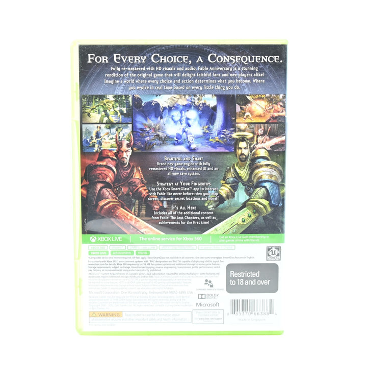 Fable Anniversary - Xbox 360 Game - AUS PAL - MINT DISC!