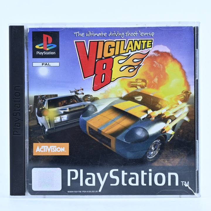 Vigilante 8 - Sony Playstation 1 / PS1 Game - No Manual - PAL - MINT DISC!
