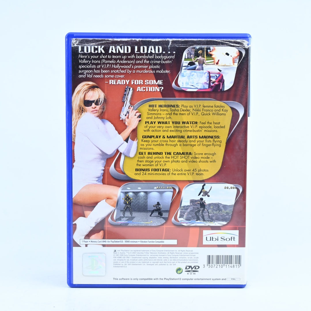 V.I.P. - Sony Playstation 2 / PS2 Game + Manual - PAL - MINT DISC!