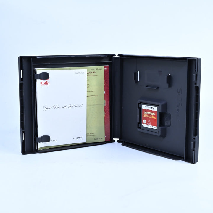 Professor Layton and Pandora's Box - Nintendo DS Game - PAL + Manual