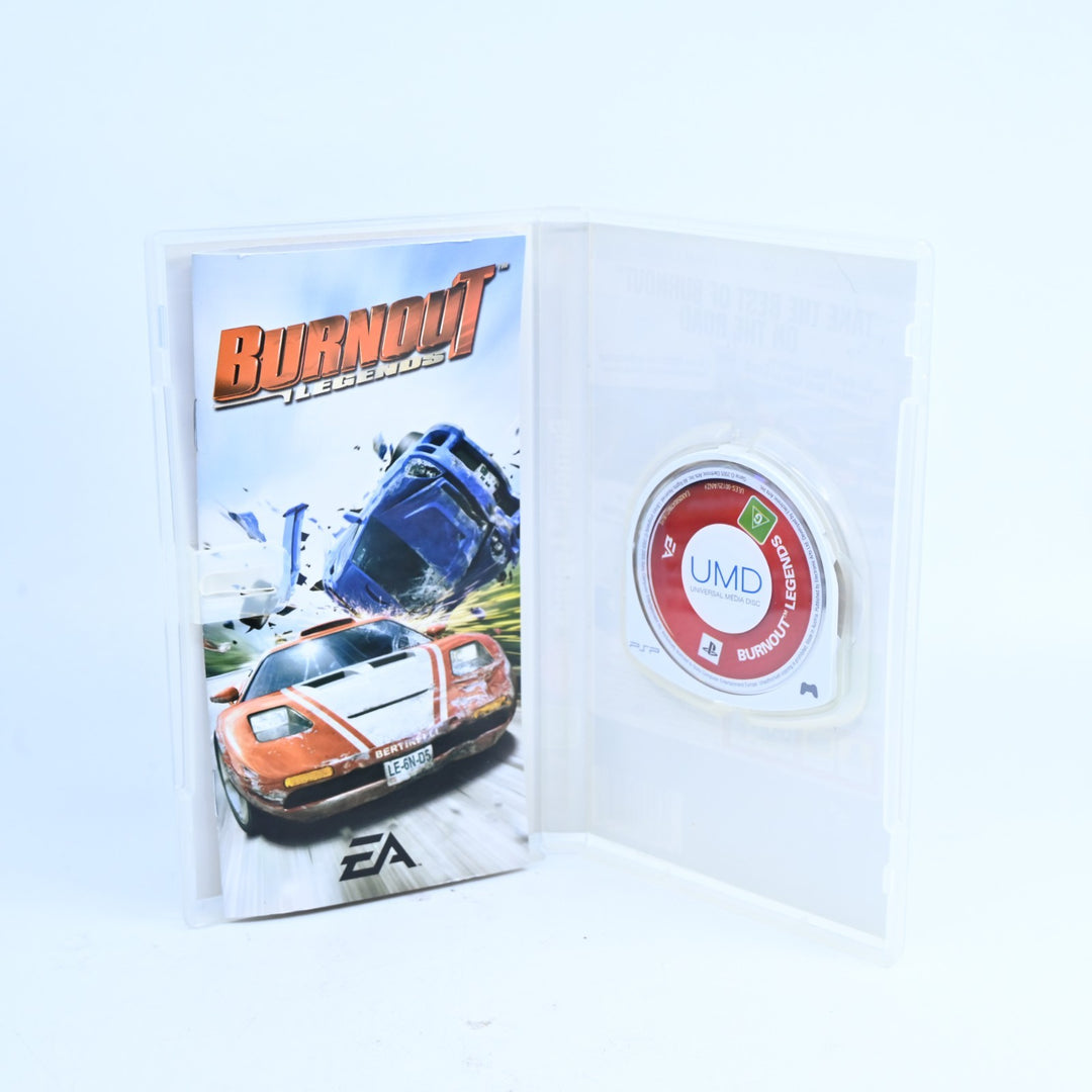 Burnout Legends - Sony PSP Game + Manual - FREE POST!