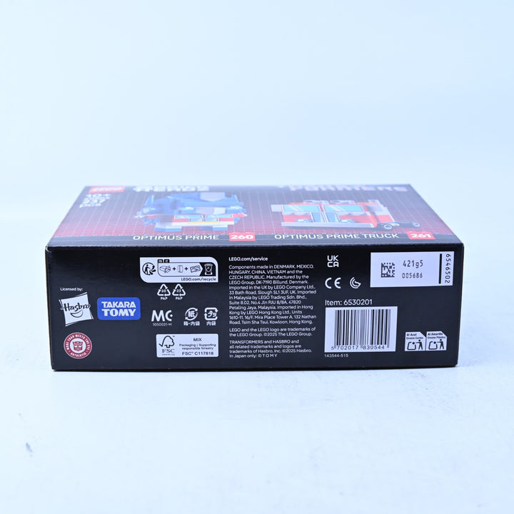 SEALED! LEGO 40803 Brick Heads - Transformers - Optimus Prime &amp; Vehicle - Toy