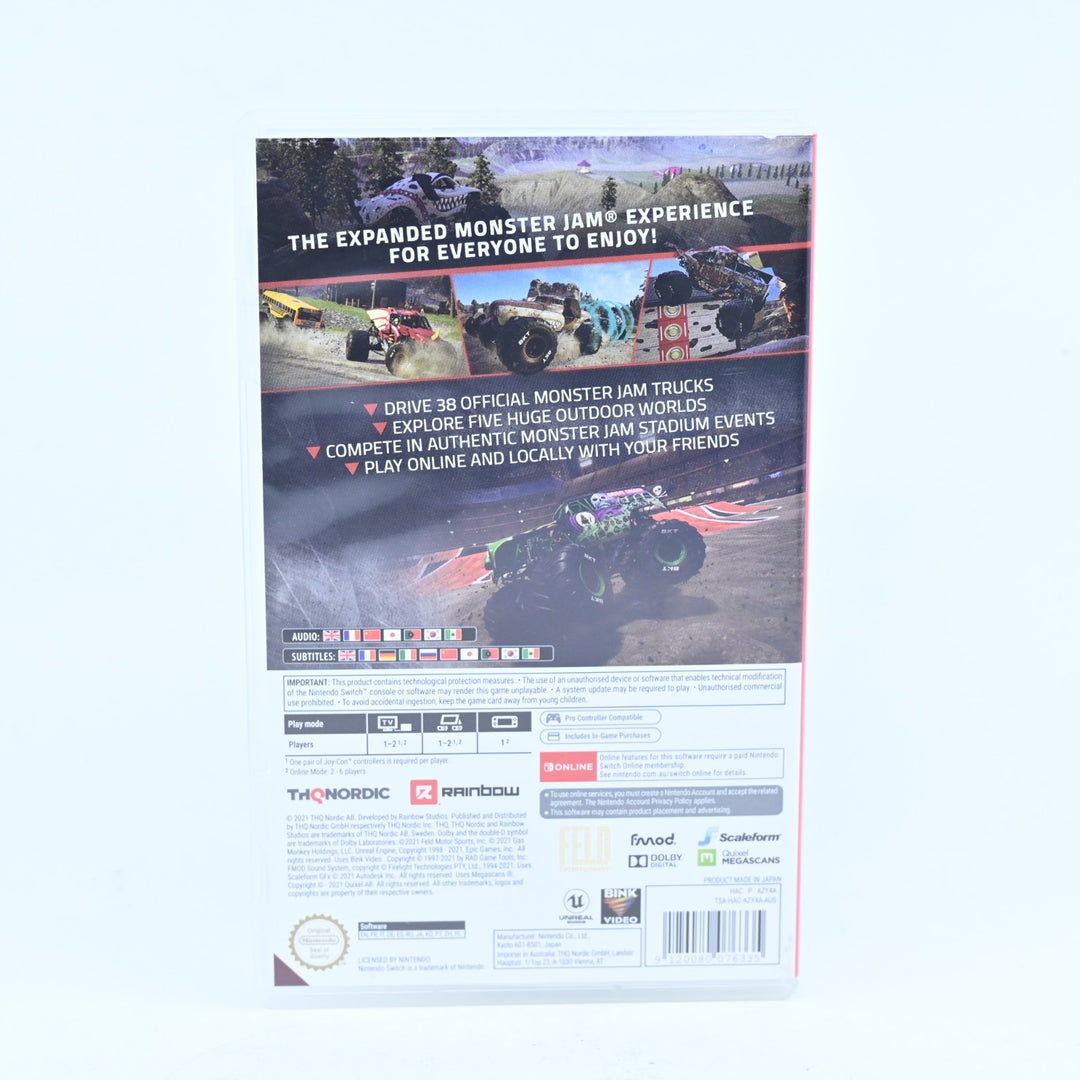 Monster Jam: Steel Titans 2 - Nintendo Switch Game - FREE POST!