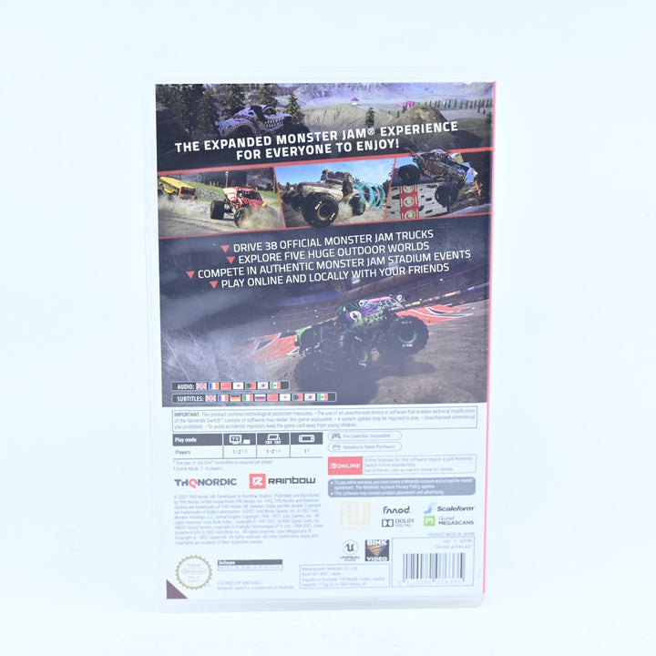 Monster Jam: Steel Titans 2 - Nintendo Switch Game - FREE POST!