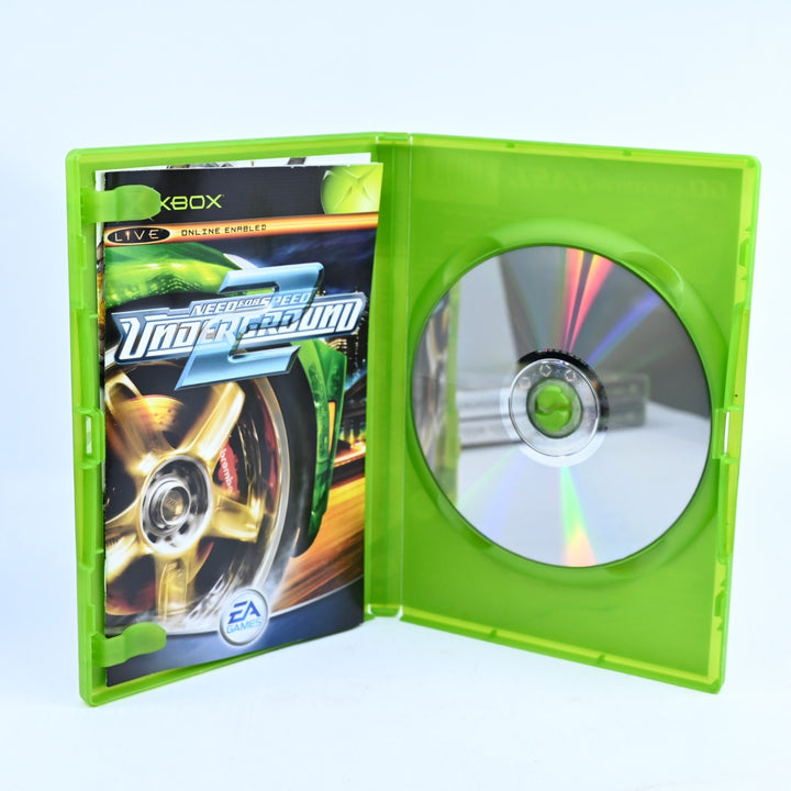 Need for Speed Underground 2 - Original Xbox Game + Manual - PAL NEAR MINT DISC!