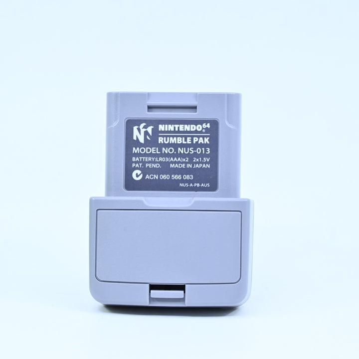 Rumble Pak - N64 / Nintendo 64 Accessory - PAL - FREE POST!