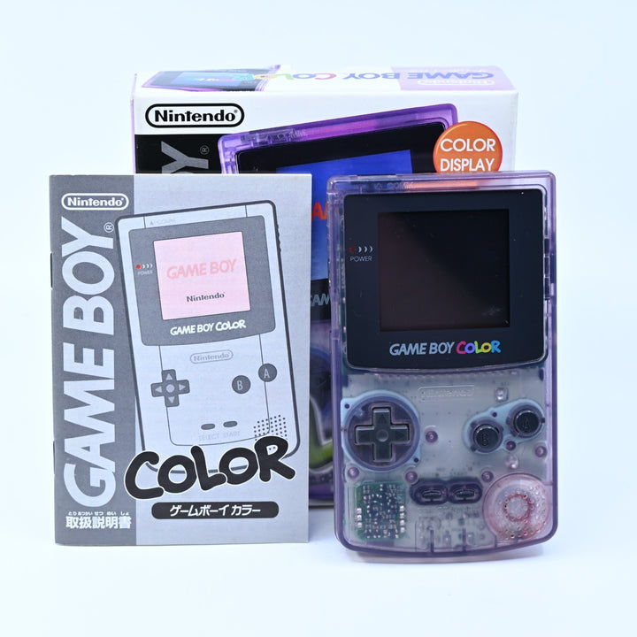 CGB-001 Atomic Purple - Nintendo Gameboy Color Boxed Console - Japanese