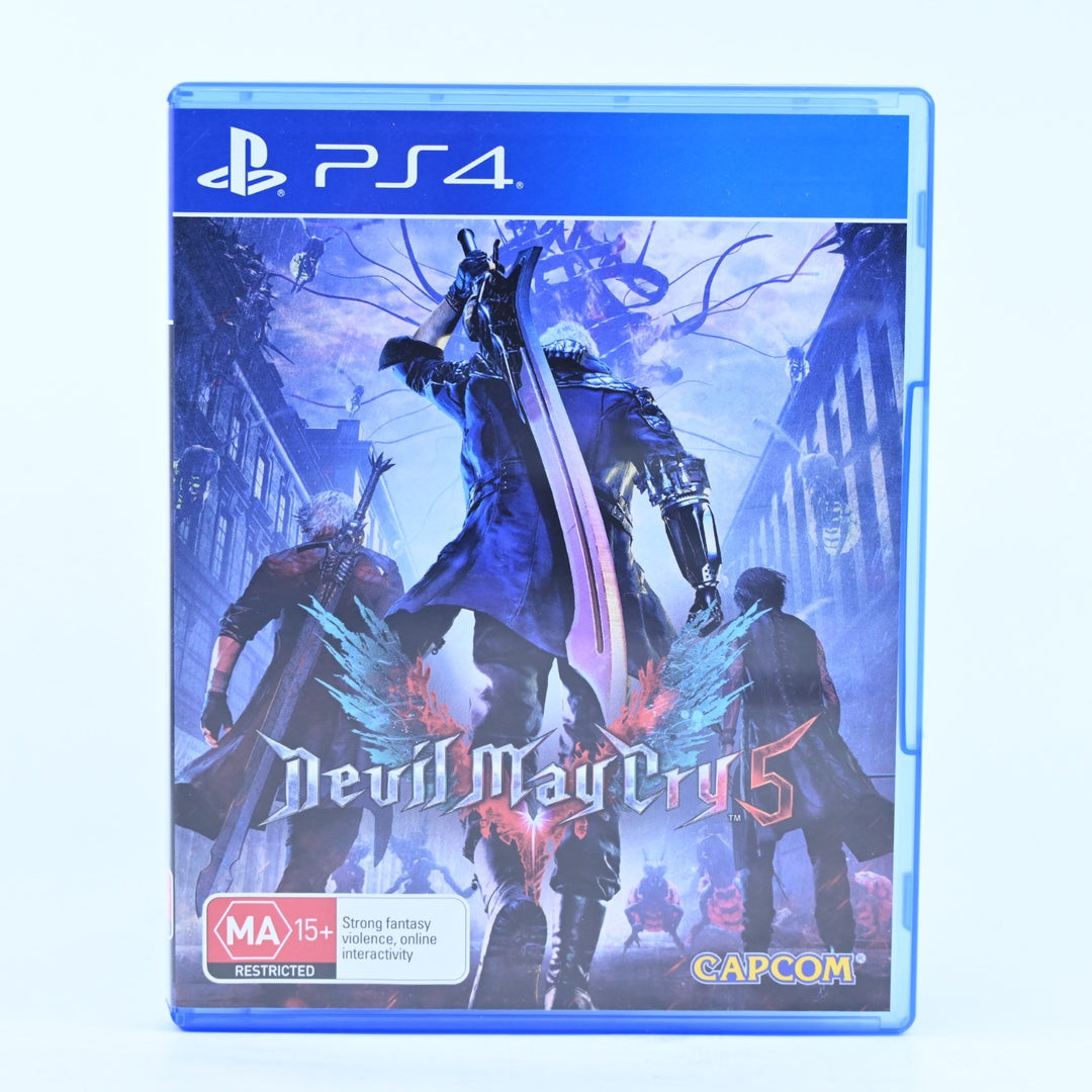 Devil May Cry 5 - Sony Playstation 4 / PS4 Game - MINT DISC!