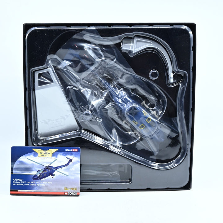 Corgi Aviation 1:72 Westland WG-13 Lynx HAS2 AA39003 - Die Cast Helicopter