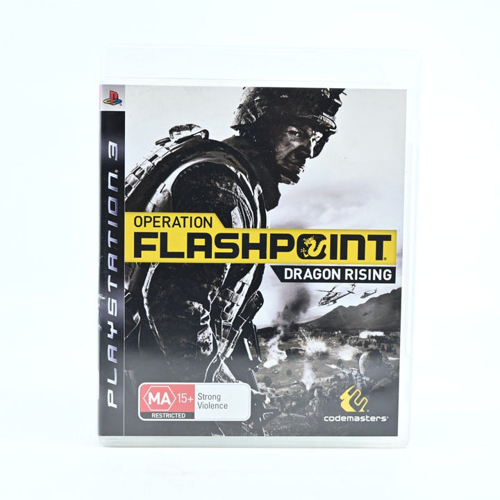 Operation Flashpoint: Dragon Rising - No Manual - Sony Playstation 3 / PS3 Game