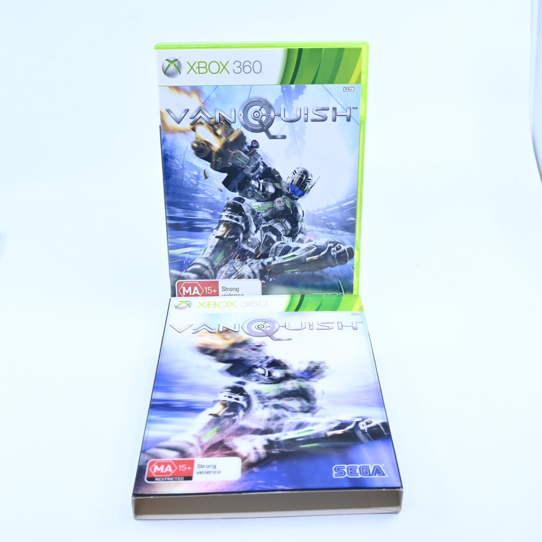SEALED GAME! - Vanquish - Xbox 360 Game + Manual + Holographic Sleeve - PAL