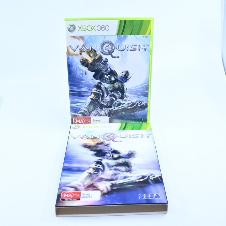 SEALED GAME! - Vanquish - Xbox 360 Game + Manual + Holographic Sleeve - PAL