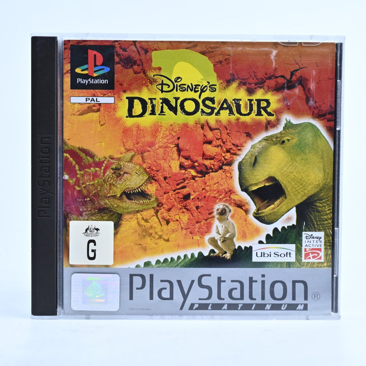Disney's Dinosaur - Sony Playstation 1 / PS1 Game + Manual - PAL - MINT DISC!