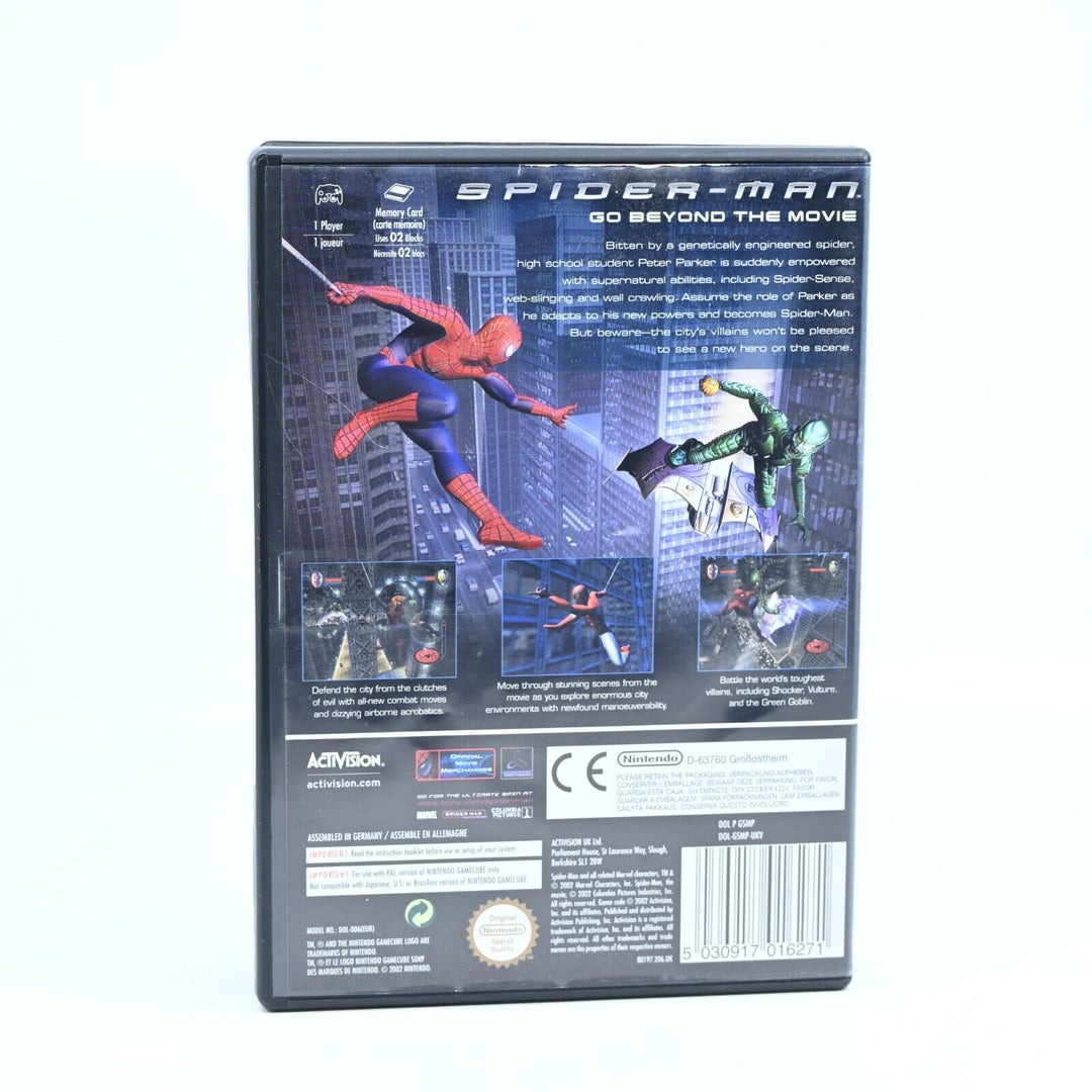 Spider-Man / Spiderman - Nintendo Gamecube Game + Manual - PAL - FREE POST!