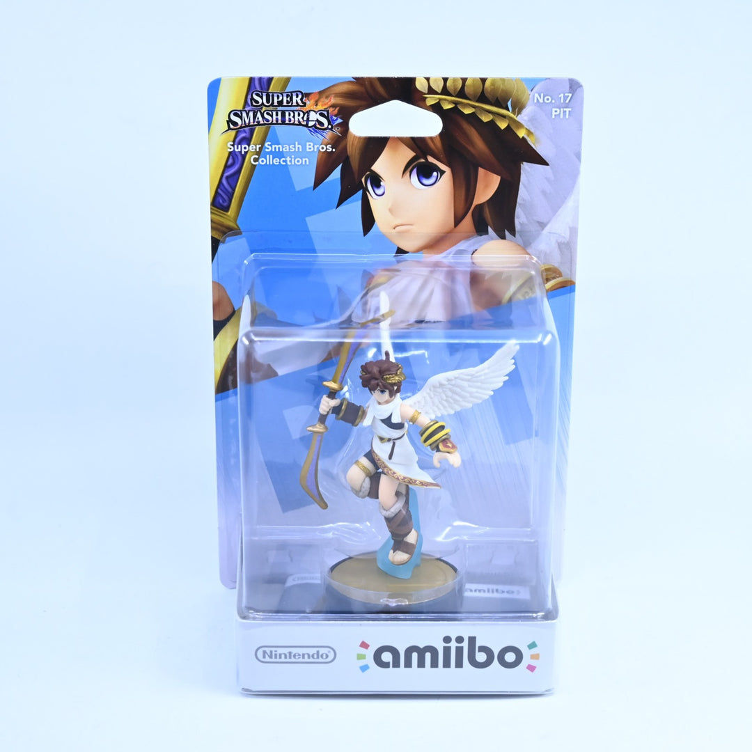 SEALED! Pit Amiibo No. 17 - Super Smash Bros. Collection - Toy