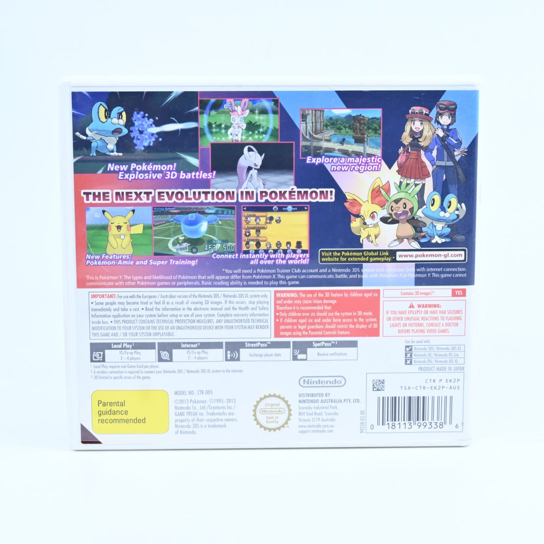 Pokemon Y - Nintendo 3DS Game - PAL - FREE POST!