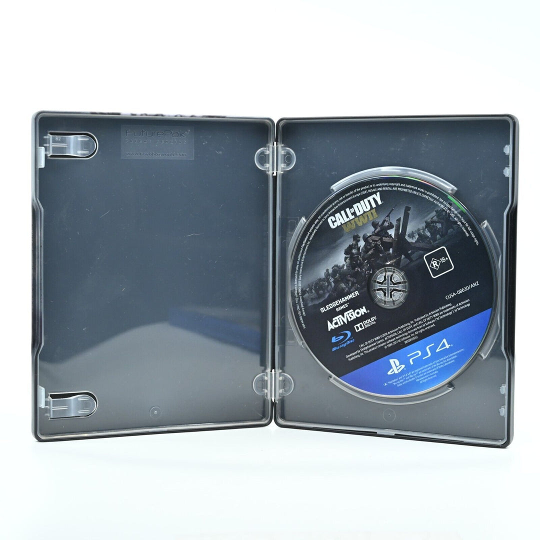 Call of Duty: WWII Steel Case Bundle - Sony Playstation 4 / PS4 Game