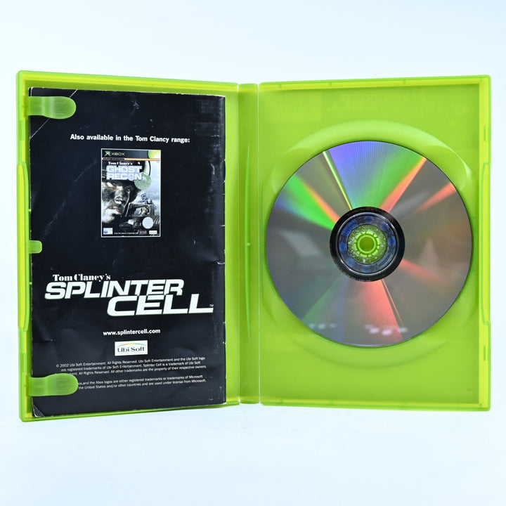Tom Clancy's Splinter Cell - Original Xbox Game + Manual - PAL - MINT DISC!