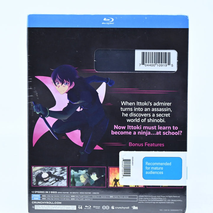 SEALED! Shinobi No Ittoki - Anime Blu-ray - Region A/B AUS PAL - FREE POST!