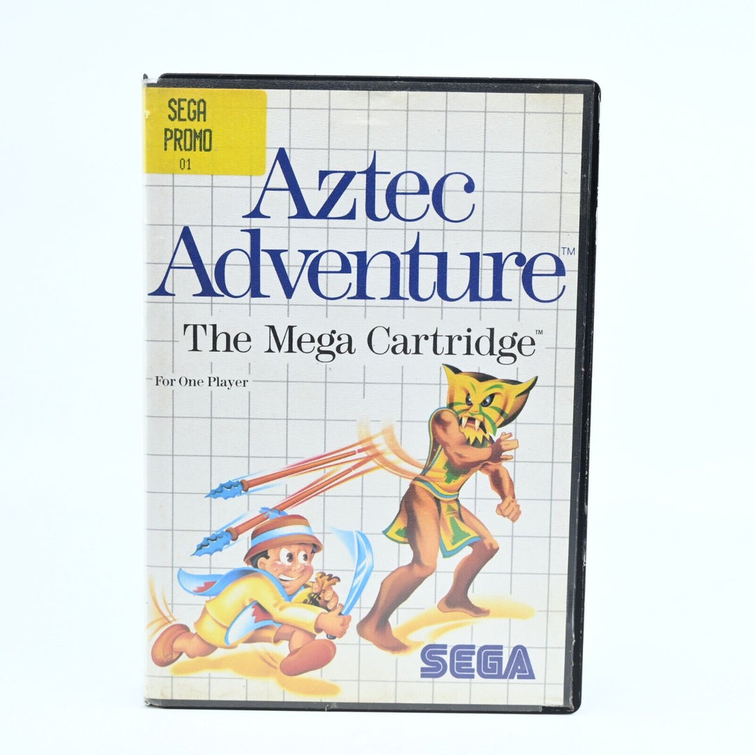 Aztec Adventure - No Manual - Sega Master System Game - PAL - FREE POST!