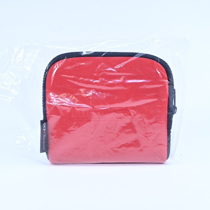 LIKE NEW! Red Official Nintendo 2DS Carry Case - Nintendo 2DS Accessory