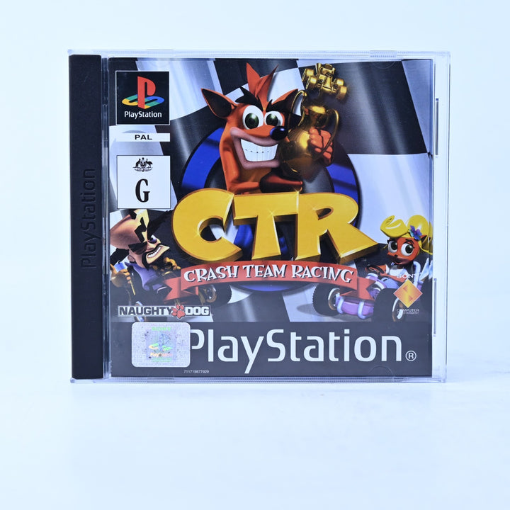 CTR: Crash Team Racing - Sony Playstation 1 / PS1 Game + Manual - PAL