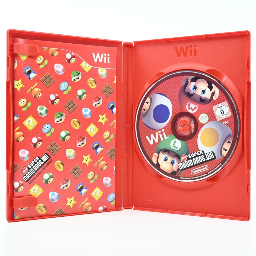 New Super Mario Bros Wii #4 - Nintendo Wii Game - PAL - FREE POST!
