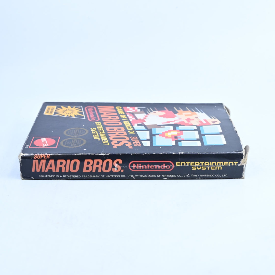Super Mario Bros. - 5 Screw - NES Boxed Game + Manual - PAL - FREE POST!