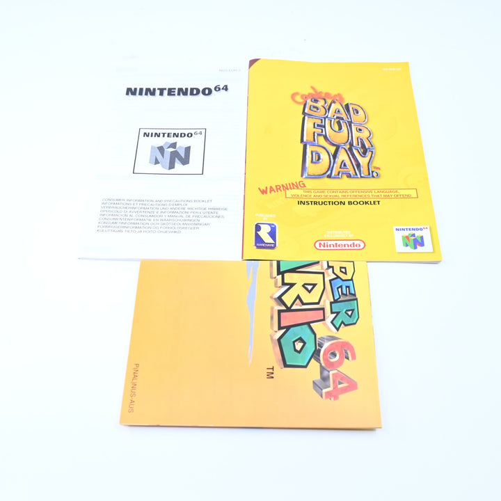 Conker's Bad Fur Day - N64 / Nintendo 64 Boxed Game - PAL - FREE POST!