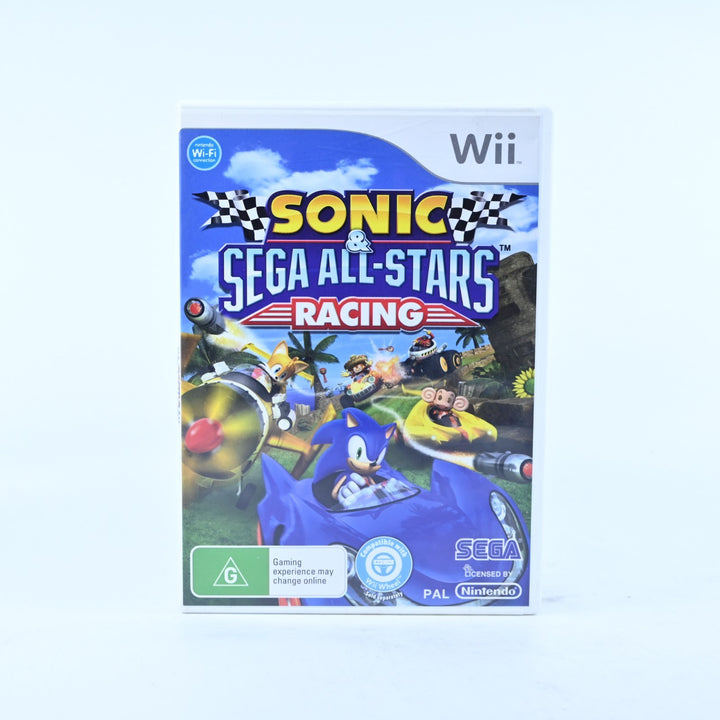 Sonic &amp; Sega All-Stars Racing - Nintendo Wii Game - No Manual - PAL