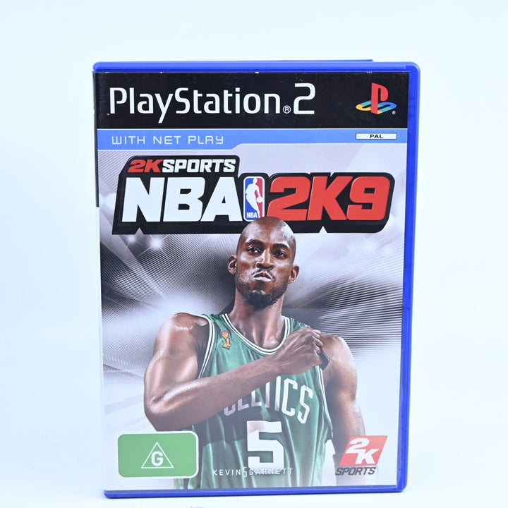 NBA 2K9 - Sony Playstation 2 / PS2 Game + Manual - PAL - MINT DISC!