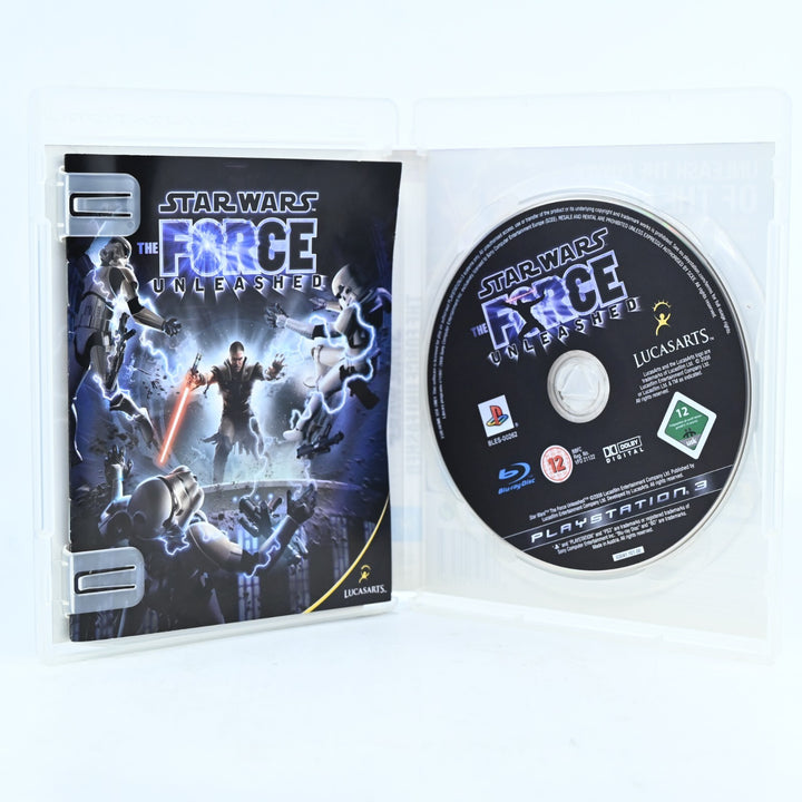 Star Wars: The Force Unleashed - Sony Playstation 3 / PS3 Game + Manual