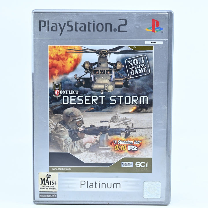 Conflict: Desert Storm - Sony Playstation 2 / PS2 Game + Manual - PAL