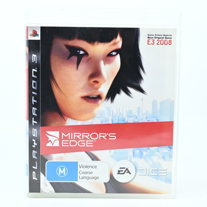 Mirror's Edge - Sony Playstation 3 / PS3 Game + Manual - MINT DISC!