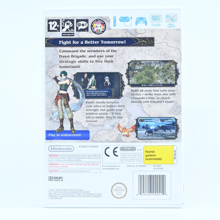 Fire Emblem: Radiant Dawn - Nintendo Wii Game + Manual - PAL - NEAR MINT DISC!