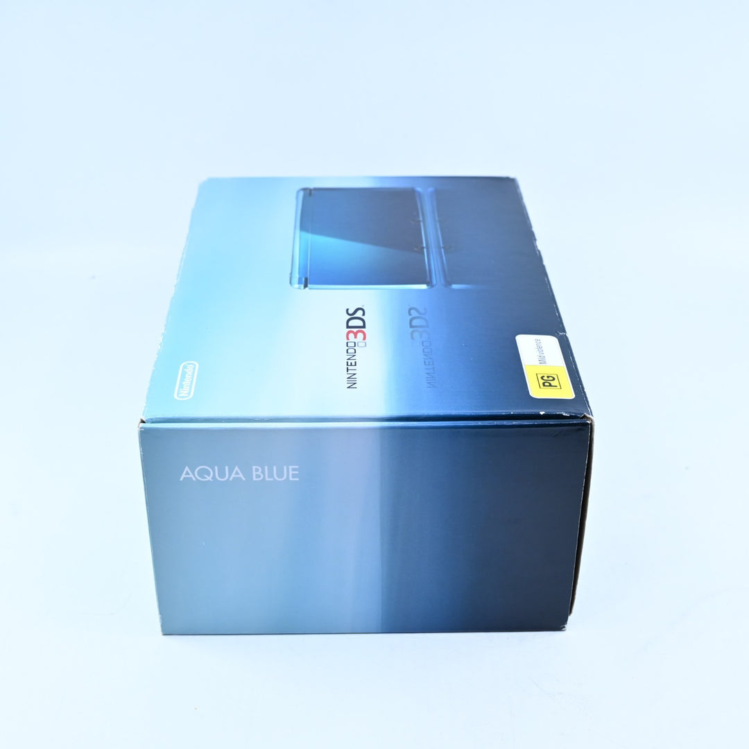 Aqua Blue - Nintendo 3DS Boxed Console - CTR-001 - PAL - FREE POST!