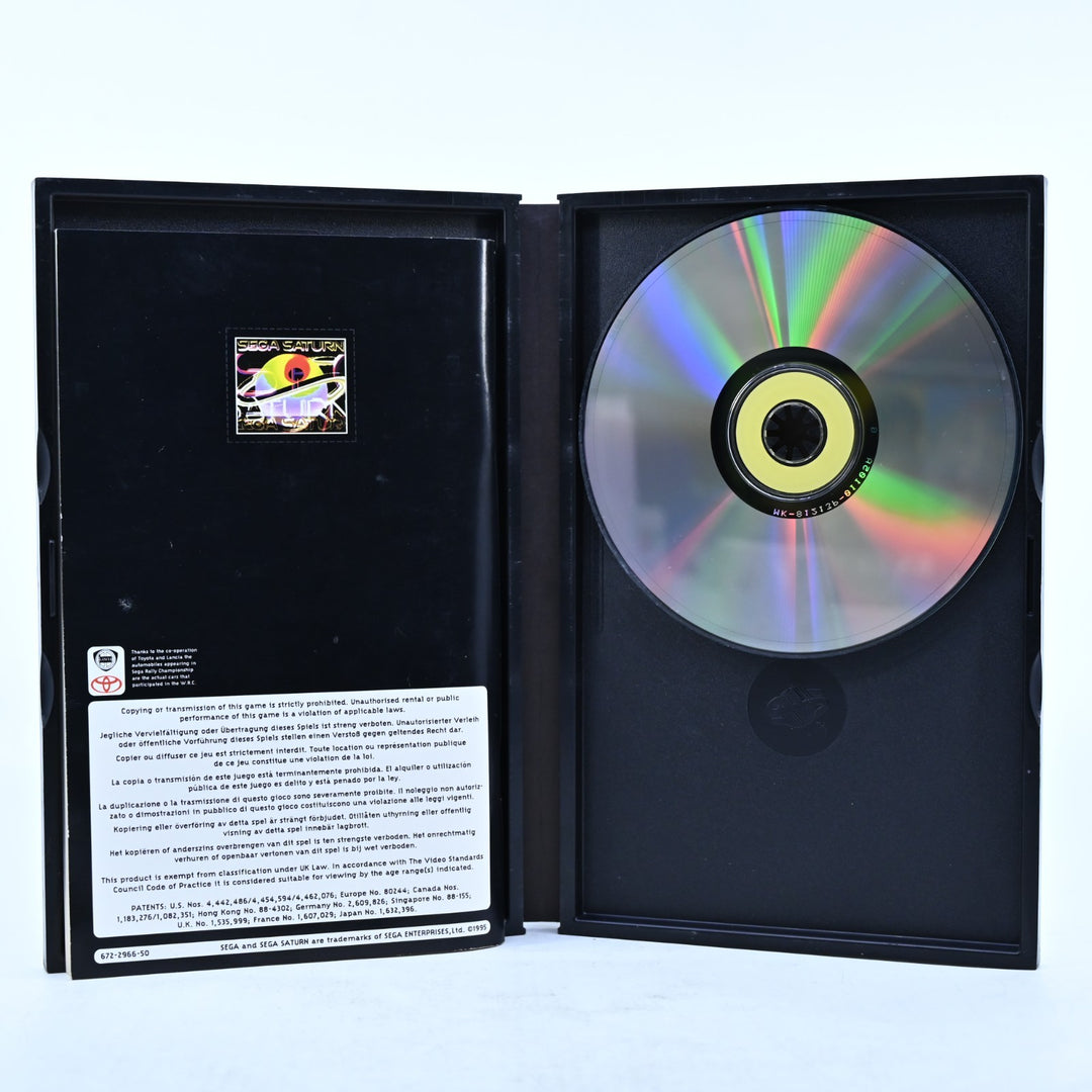 SEGA Rally Championship - Sega Saturn Game + Manual - PAL - MINT DISC!