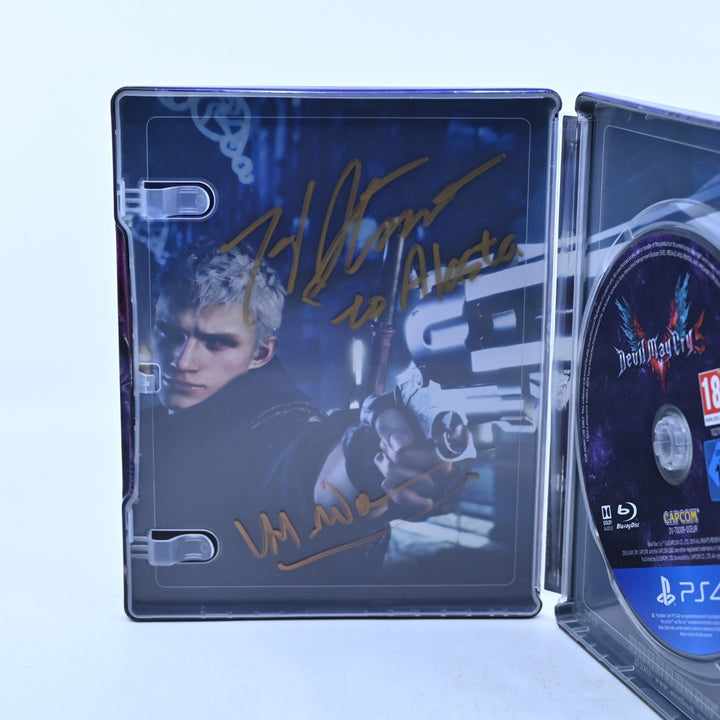 Devil May Cry 5 Deluxe Edition -  PS4 Game - SIGNED by Reuben Langdon!