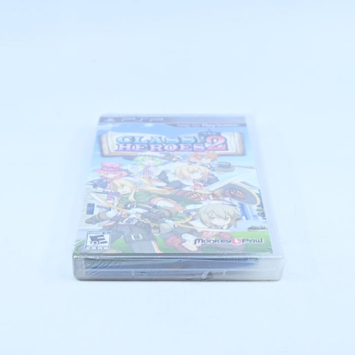 SEALED! Class of Heroes 2 - Sony PSP Game + Manual - Region Free - FREE POST!
