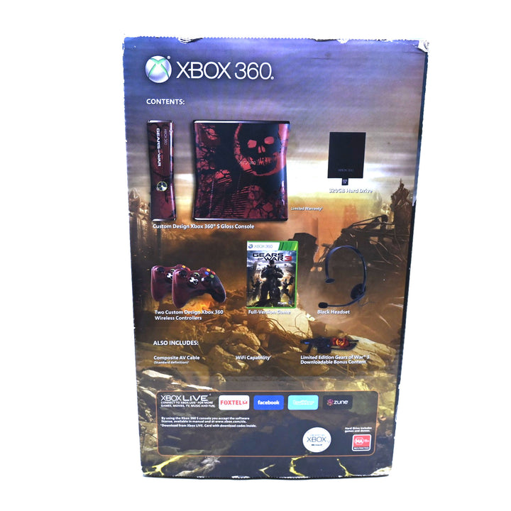 Gears of War 3 - Limited Edition Console - AUS PAL Xbox 360 Boxed Console + Hat