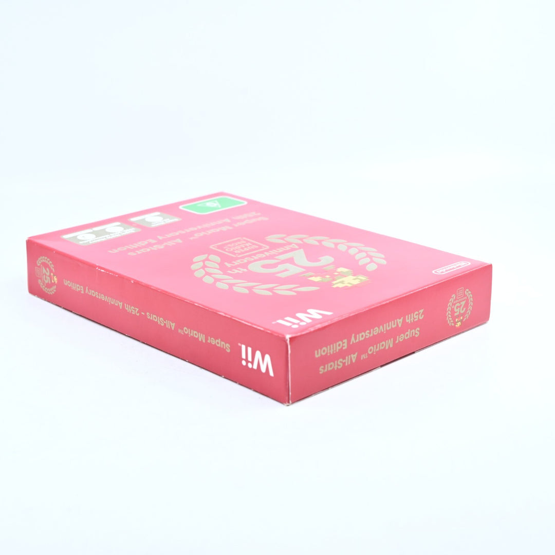 Super Mario All Stars 25th Anniversary Edition - Nintendo Wii Game + Manual