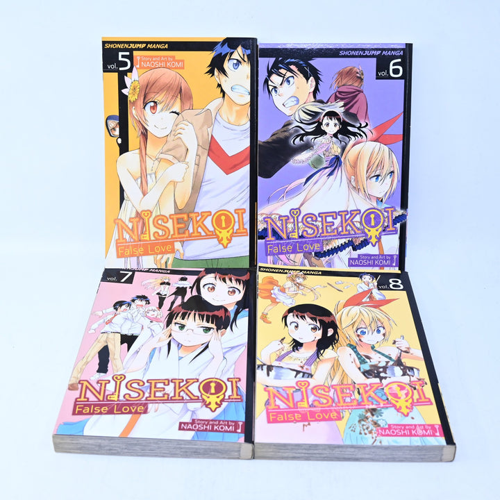 Nisekoi: False Love - Volumes 1-10 - Naoshi Komi - Shonen Jump - Manga
