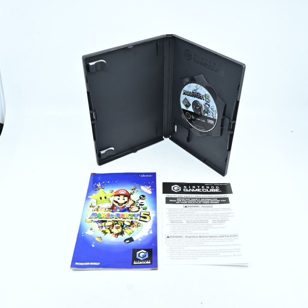 Mario Party 5 - Nintendo Gamecube Game + Manual - PAL - FREE POST!