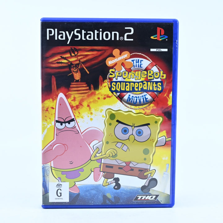 The SpongeBob SquarePants Movie - Sony Playstation 2 / PS2 Game + Manual