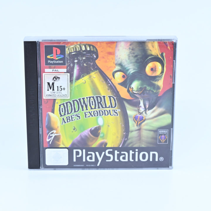 Oddworld: Abe's Exoddus - Sony Playstation 1 / PS1 Game - No Manual - MINT DISC!