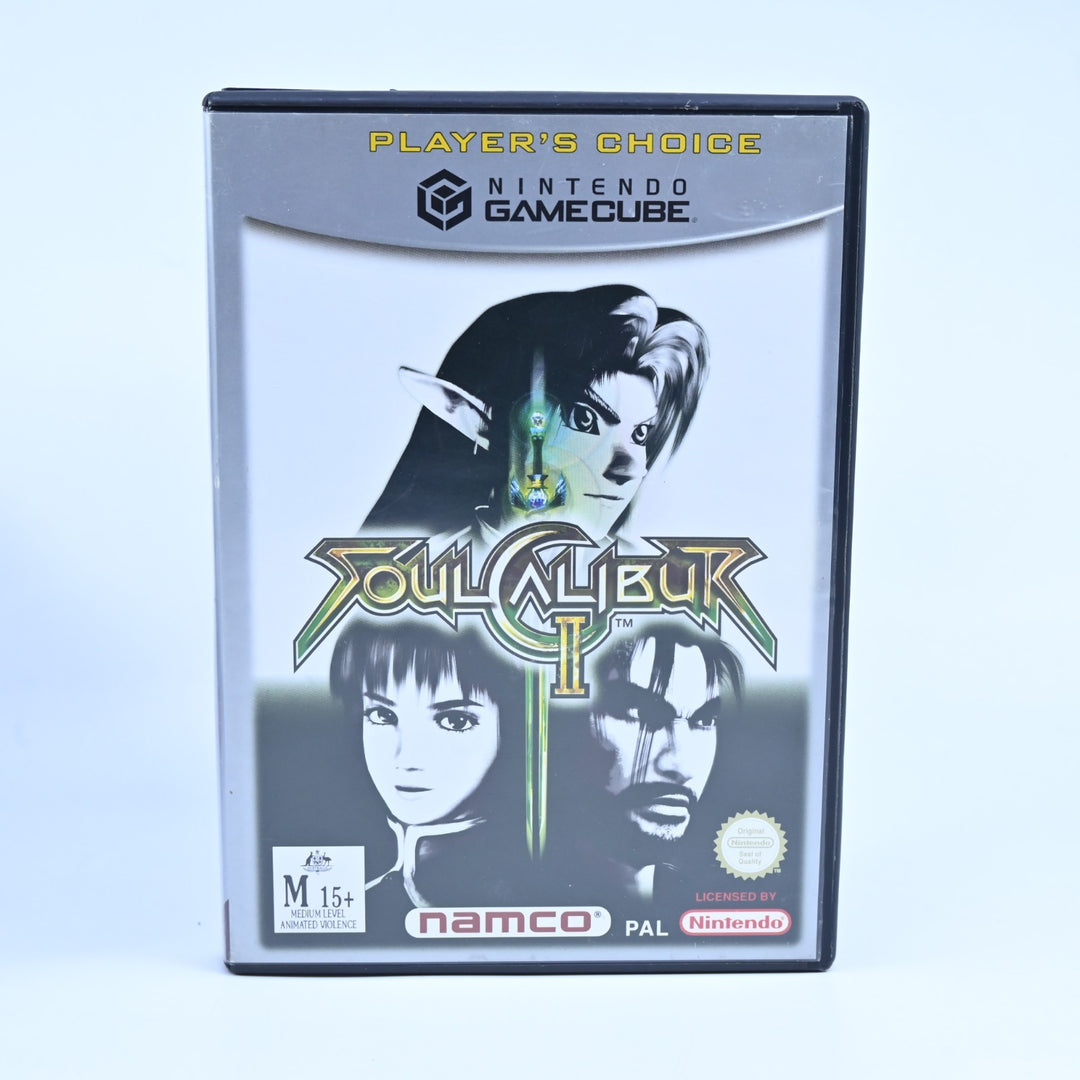 SoulCalibur II - Nintendo Gamecube Game + Manual - PAL - Soul Calibur II